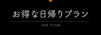 お得な日帰りプラン